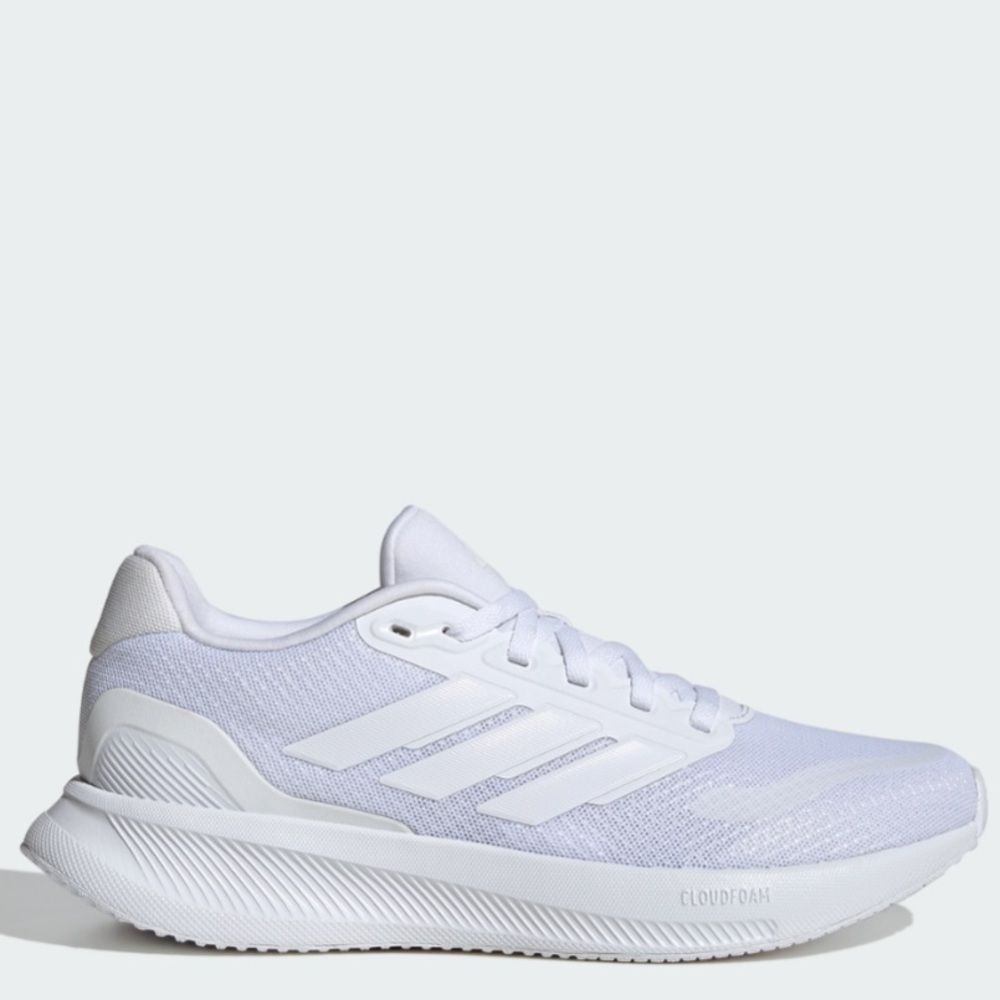 Adidas Runfalcon 5 Running Shoes size 8 WHITE